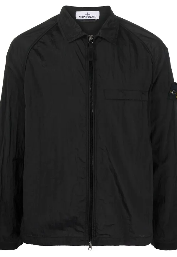 Stone Island Compass överskjorta - Svart