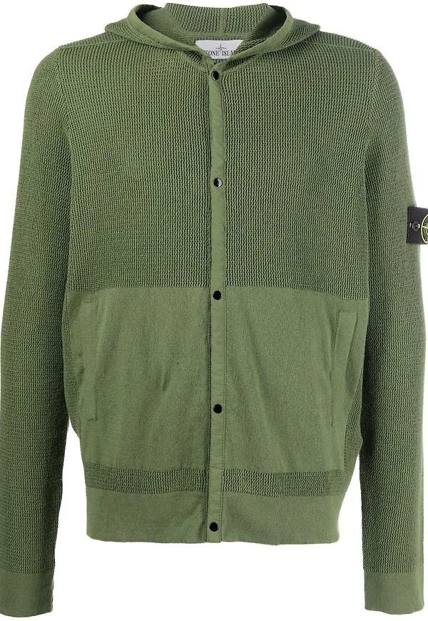 Stone Island hoodie - Grön