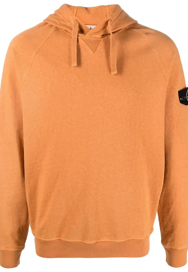 Stone Island huvtröja - Orange