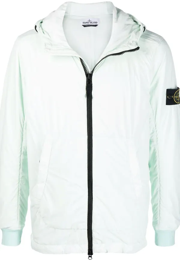 Stone Island jacka med huva - Grön
