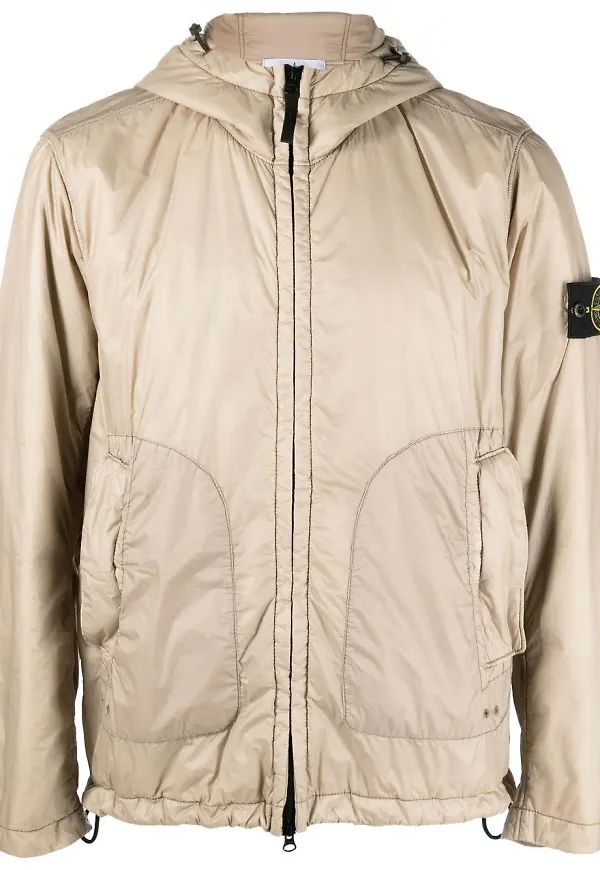 Stone Island jacka med huva - Neutral