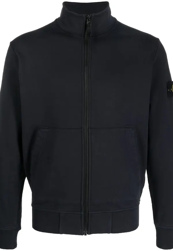 Stone Island kofta med dragkedja - Blå
