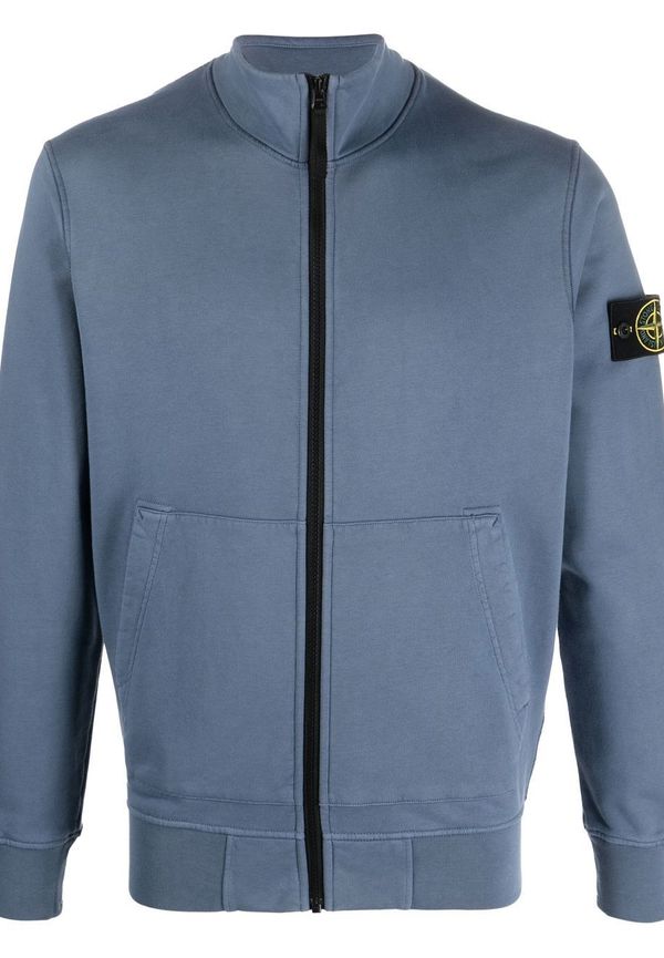 Stone Island kofta med dragkedja - Blå