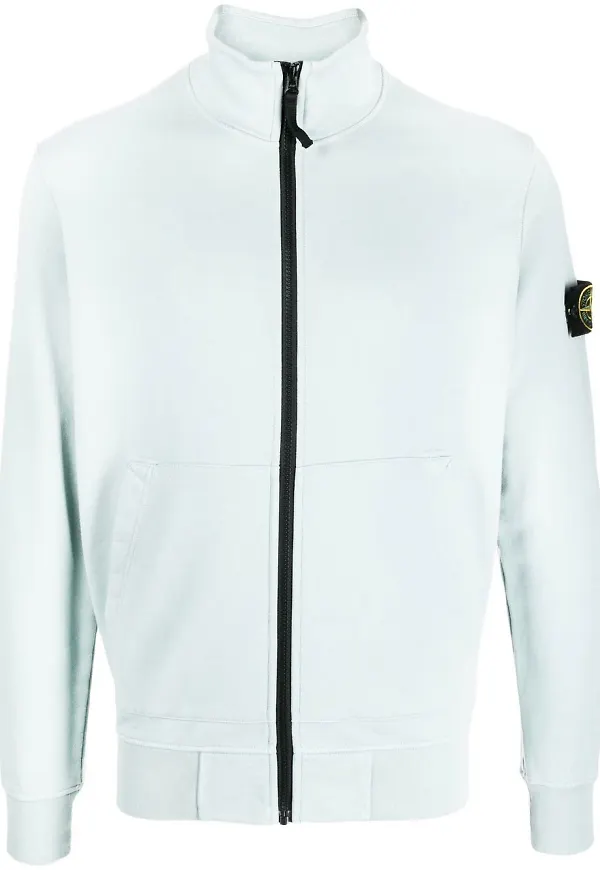 Stone Island kofta med dragkedja - Blå