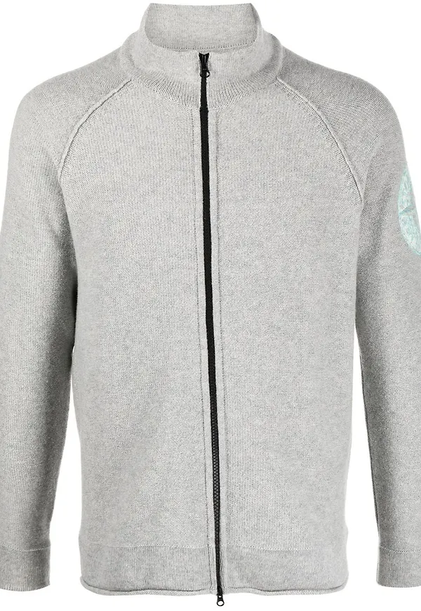 Stone Island kofta med kompass - Grå