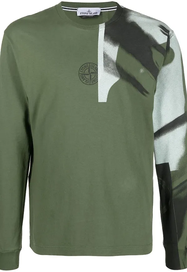 Stone Island Motion Saturation t-shirt - Grön