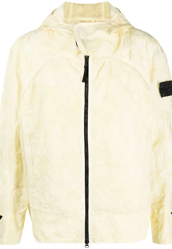 Stone Island Shadow Project jacka med huva - Gul