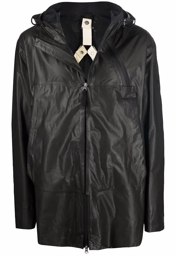 Stone Island Shadow Project lättviktsjacka med huva - Svart