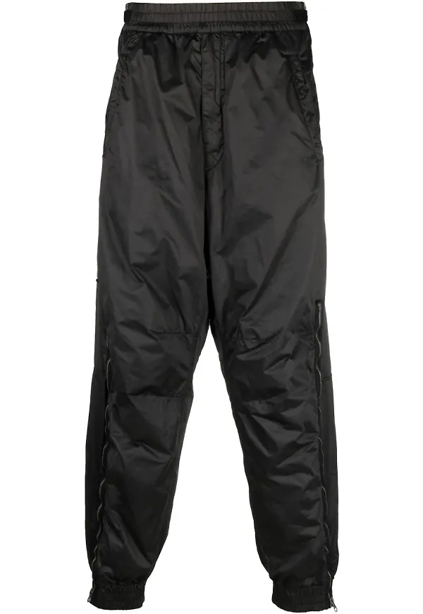 Stone Island Shadow Project tunna cargobyxor med dragkedja - Svart
