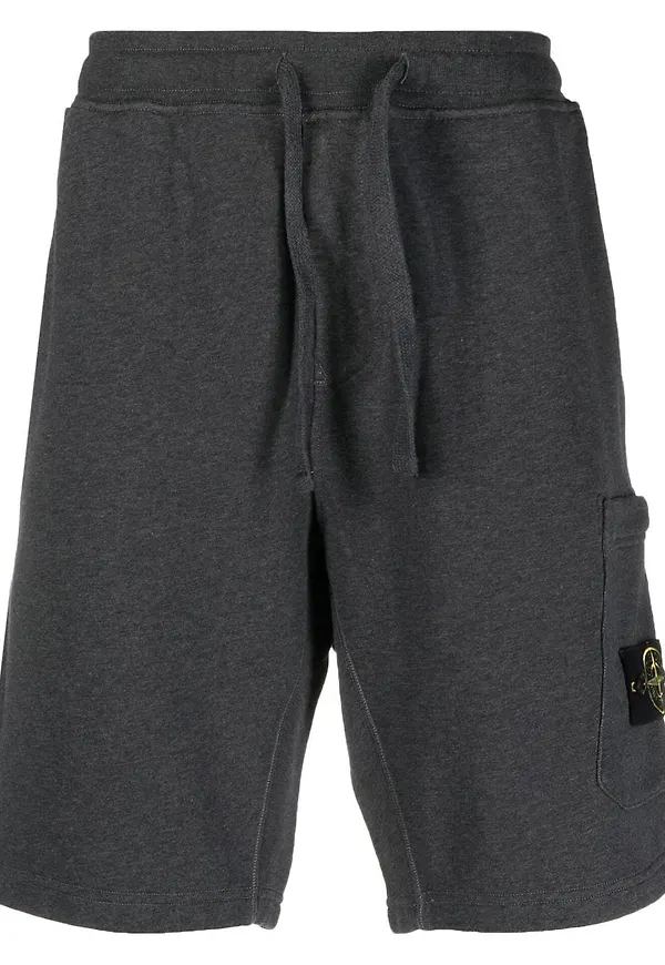 Stone Island sweatpants med kompass - Grå
