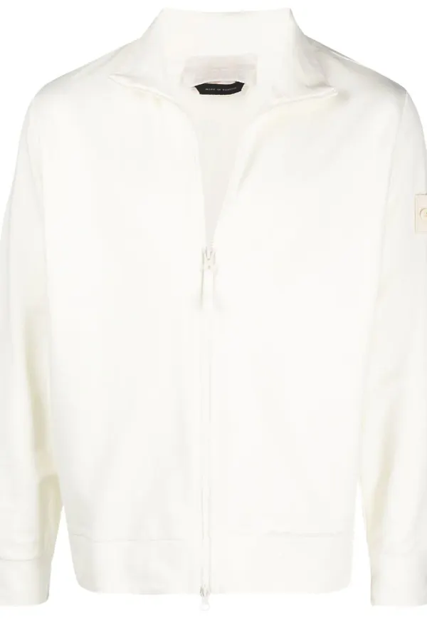 Stone Island sweatshirt med kompass - Vit