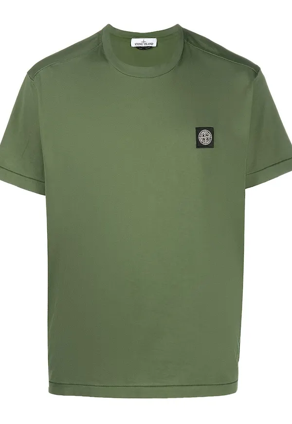 Stone Island t-shirt med kompass - Grön