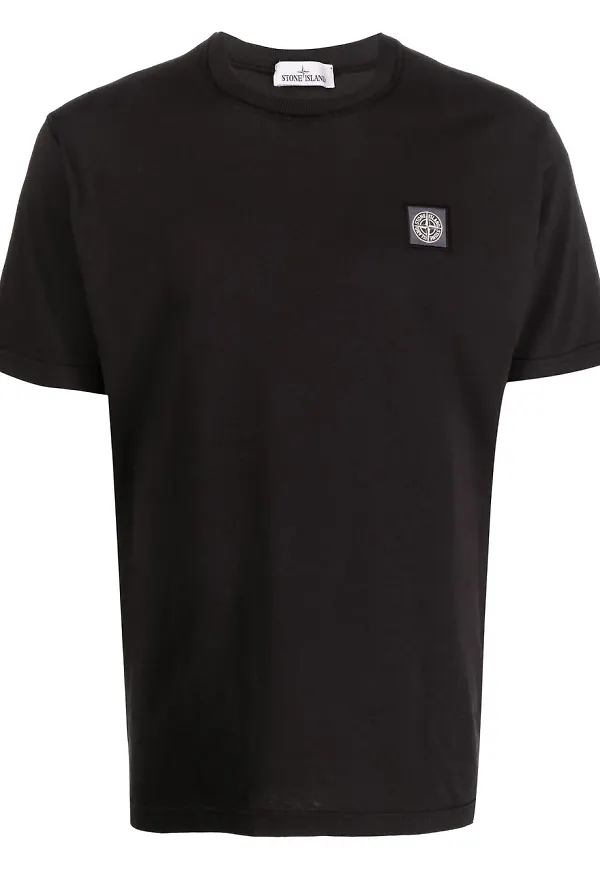 Stone Island t-shirt med kompass - Svart