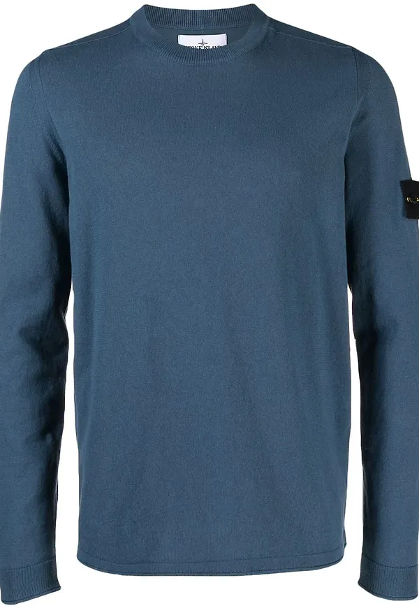 Stone Island tröja med kompass - Blå