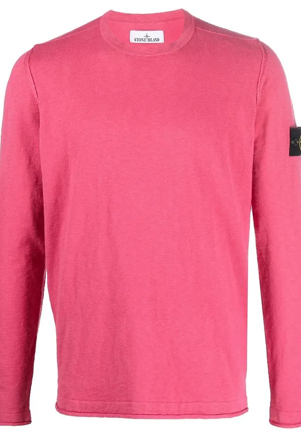 Stone Island tröja med kompass - Rosa