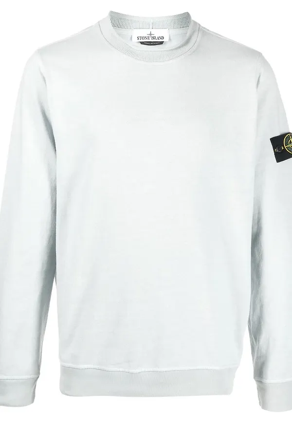 Stone Island tröja med kompassmärke - Grå