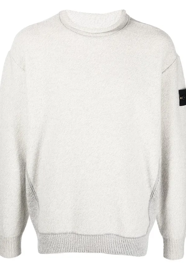 Stone Island tröja med rullkrage - Grå