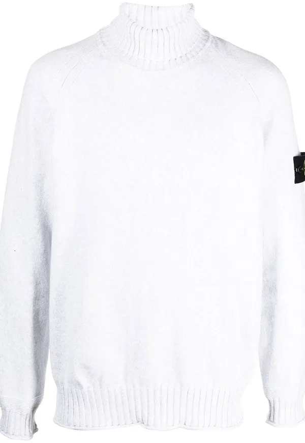Stone Island tröja med rullkrage - Grå