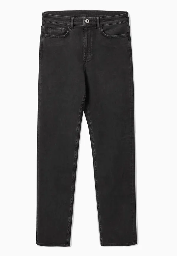 STRAIGHT-LEG SLIM-FIT FULL-LENGTH JEANS