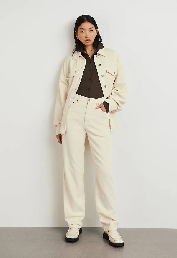 Straight Cord trousers