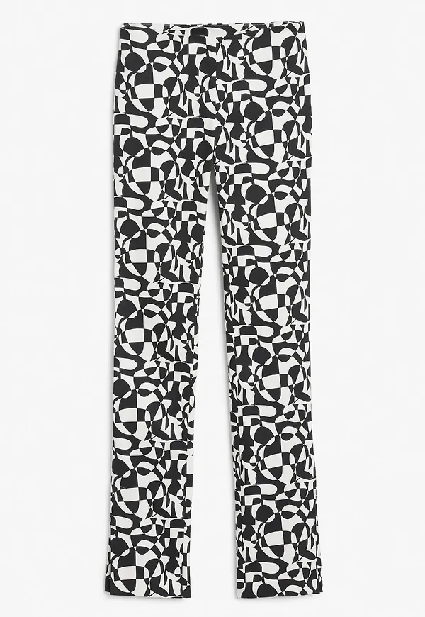 Straight leg trousers - Beige