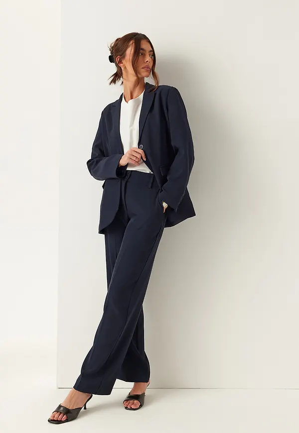 Straight Leg Trousers