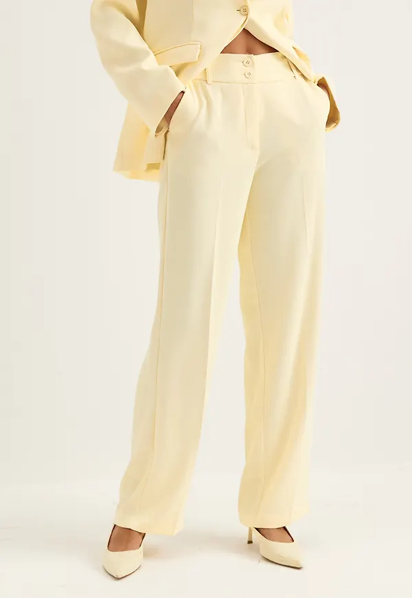 Straight Leg Trousers