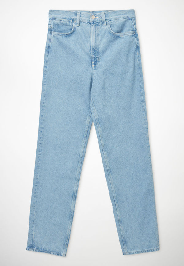 STRAIGHT MID-RISE JEANS