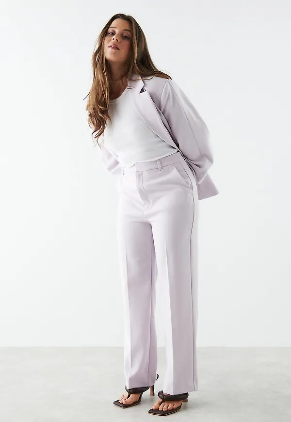 Straight PETITE trousers