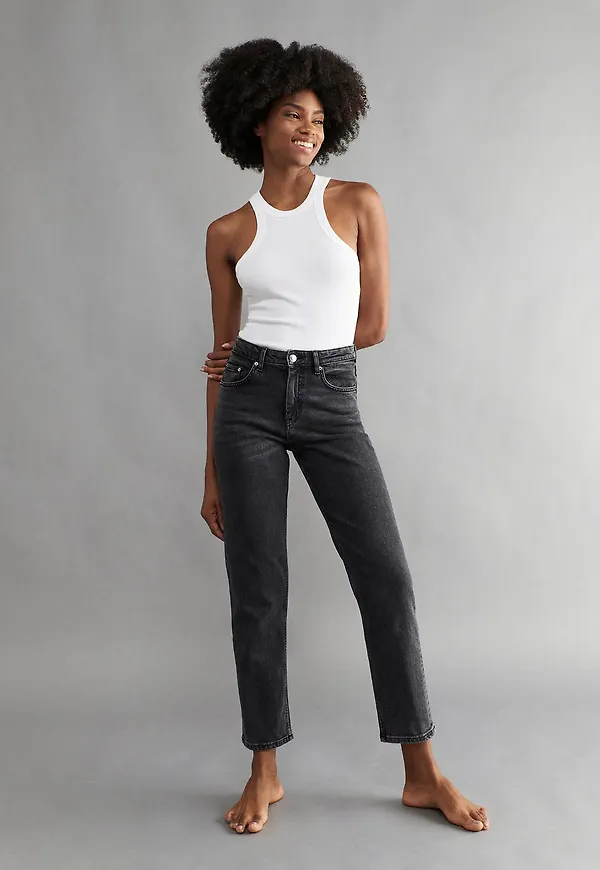 Straight stretch jeans