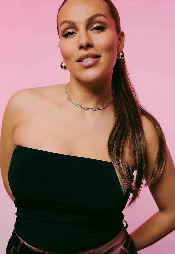 Straight tube top