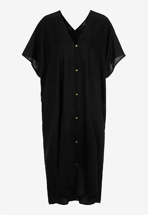 Strandkaftan med knappar