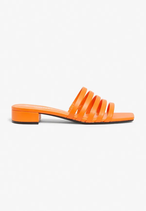 Strappy sandals - Orange