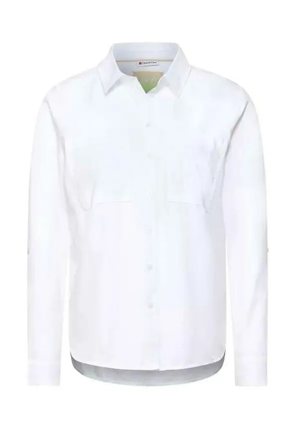Street One - Skjortor - Vit - Dam - Storlek: 2Xl,Xs
