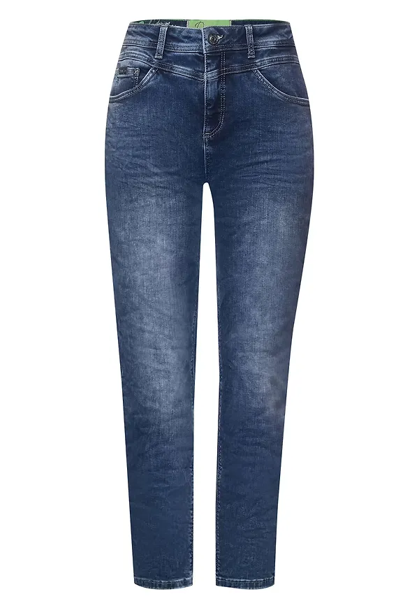 STREET ONE Jeans blå denim