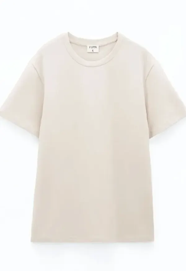 Stretch Cotton Tee