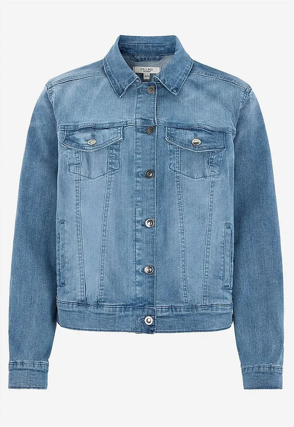 Stretchig jeansjacka