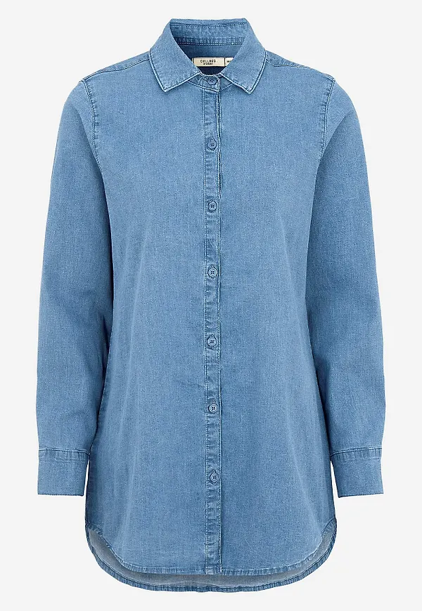 Stretchig tunika i denim