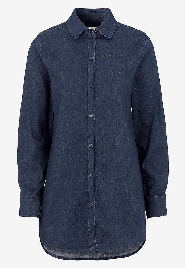 Stretchig tunika i denim