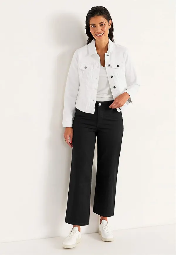Stretchiga ankeljeans