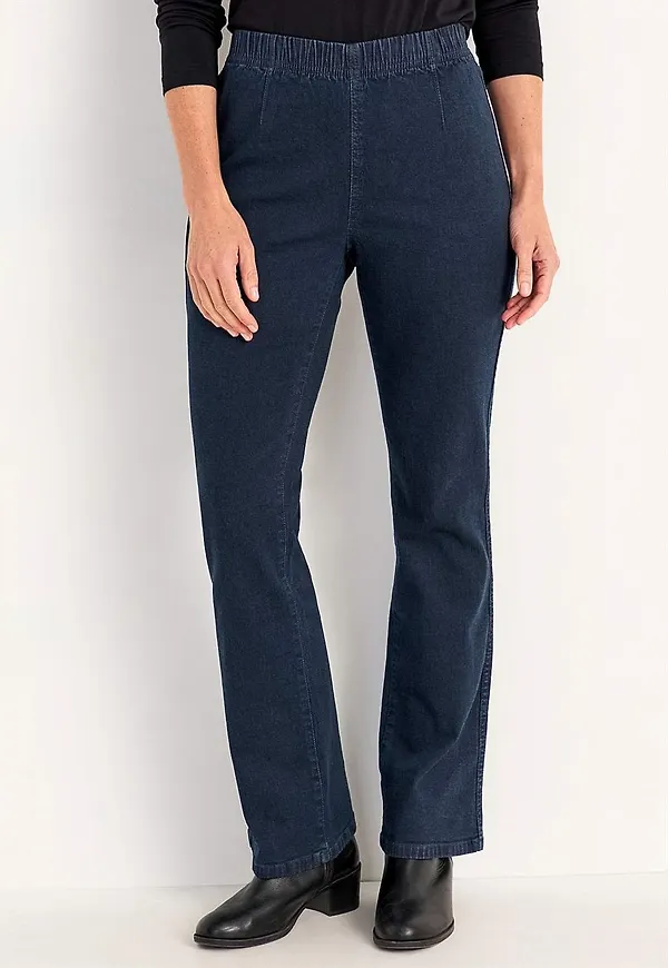 Stretchiga jeggings bootcut