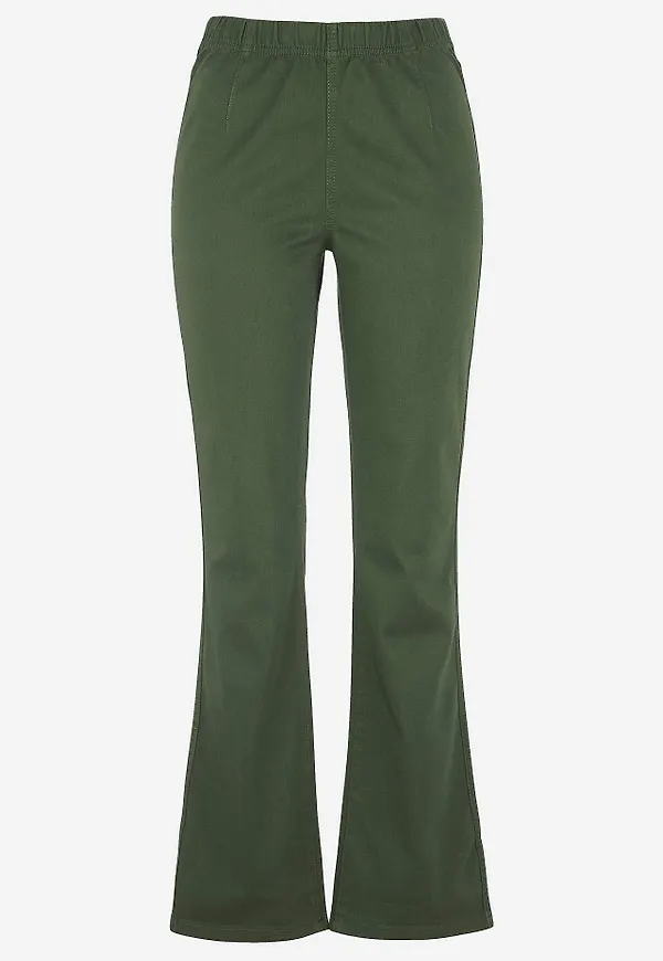 Stretchiga jeggings bootcut