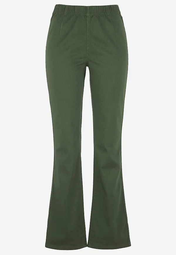 Stretchiga jeggings bootcut
