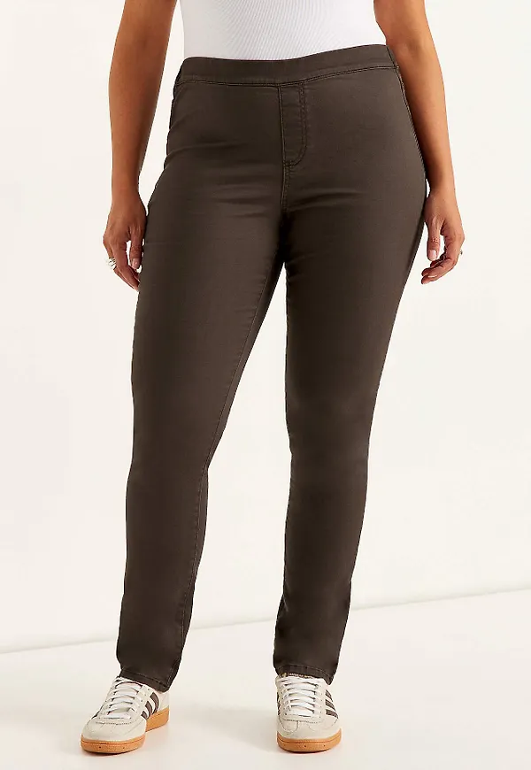 Stretchiga, smala jeggings