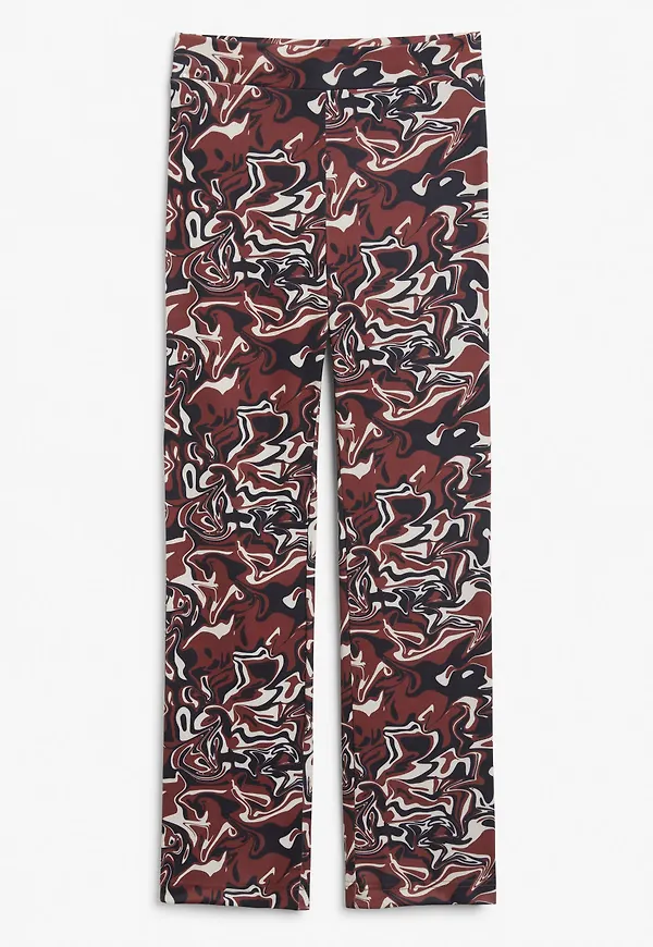 Stretchy trousers - Red