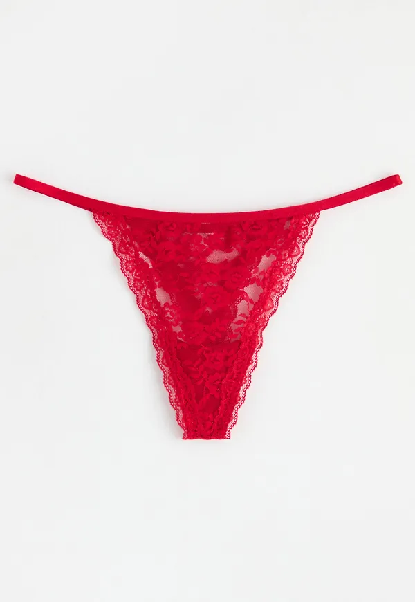 Stringtrosa low waist