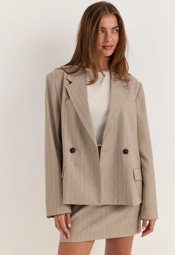 Striped Blazer