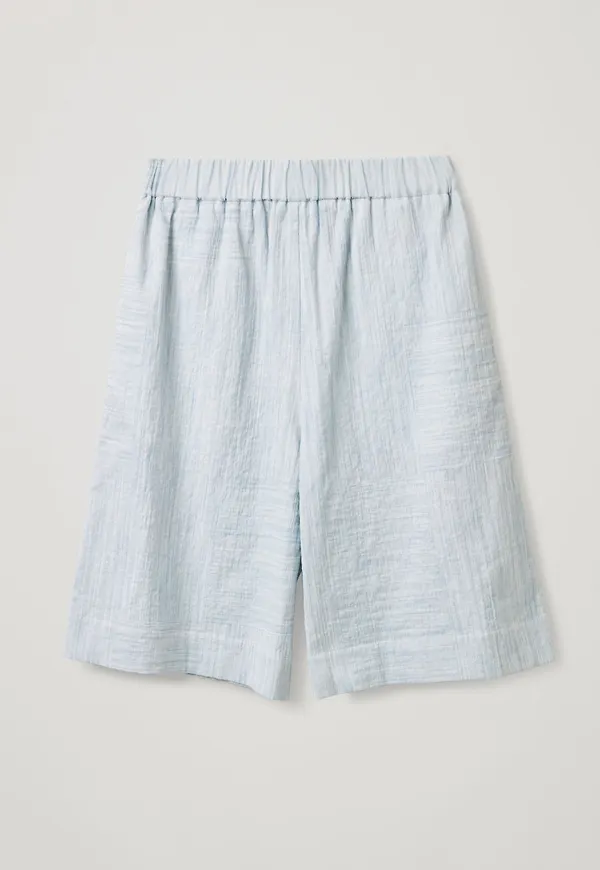 STRIPED SEERSUCKER SHORTS