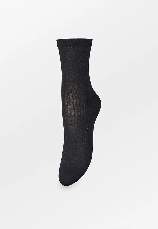 Stripy Glitter Sock
