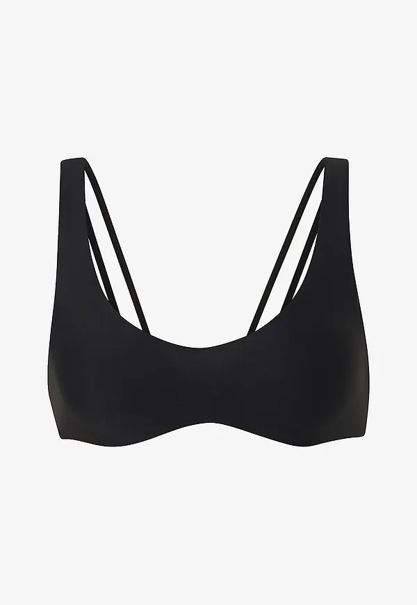 Stronger - Bikini-bh Ruched Bikini Bra - Svart